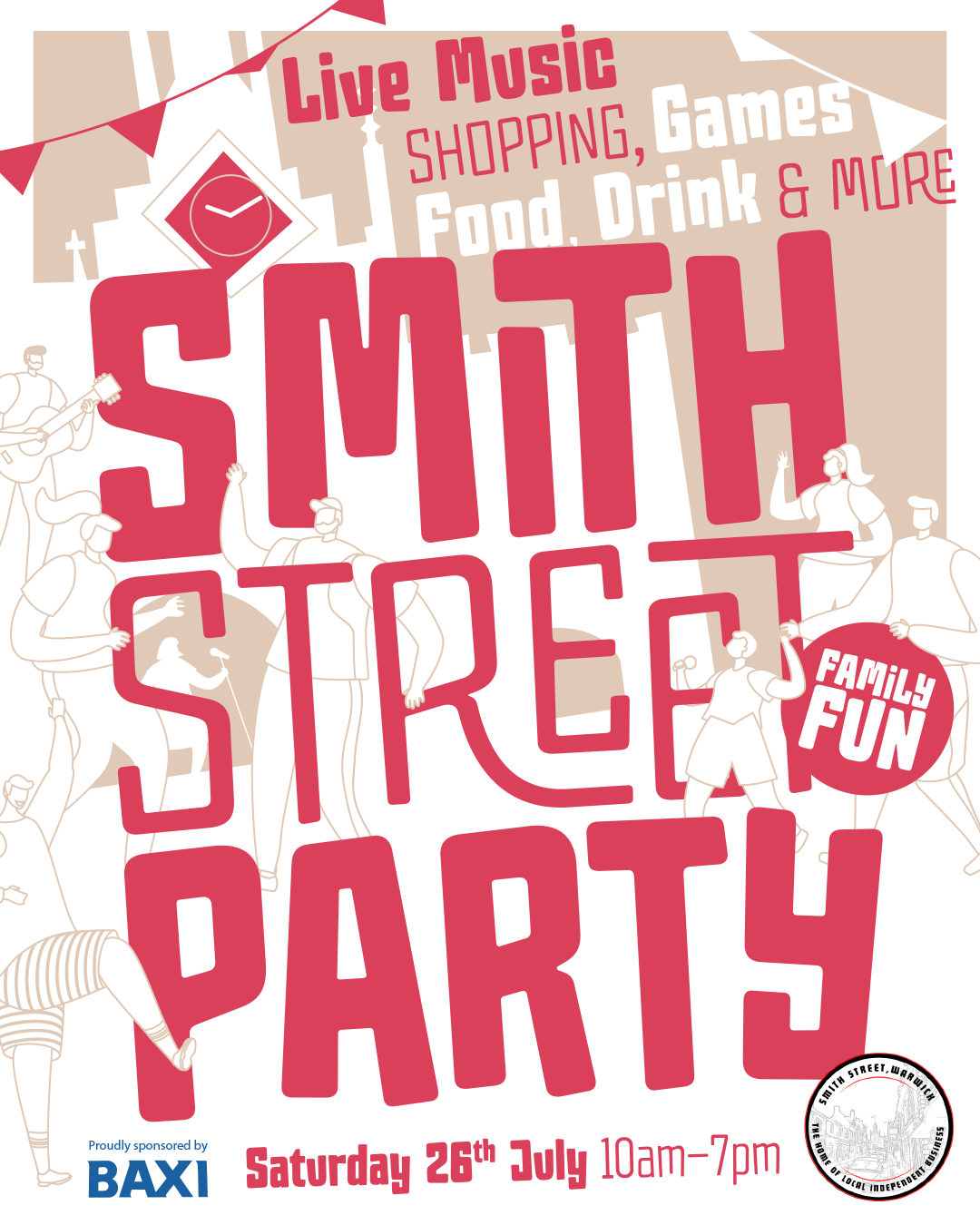 Smith St Party 4x5 post